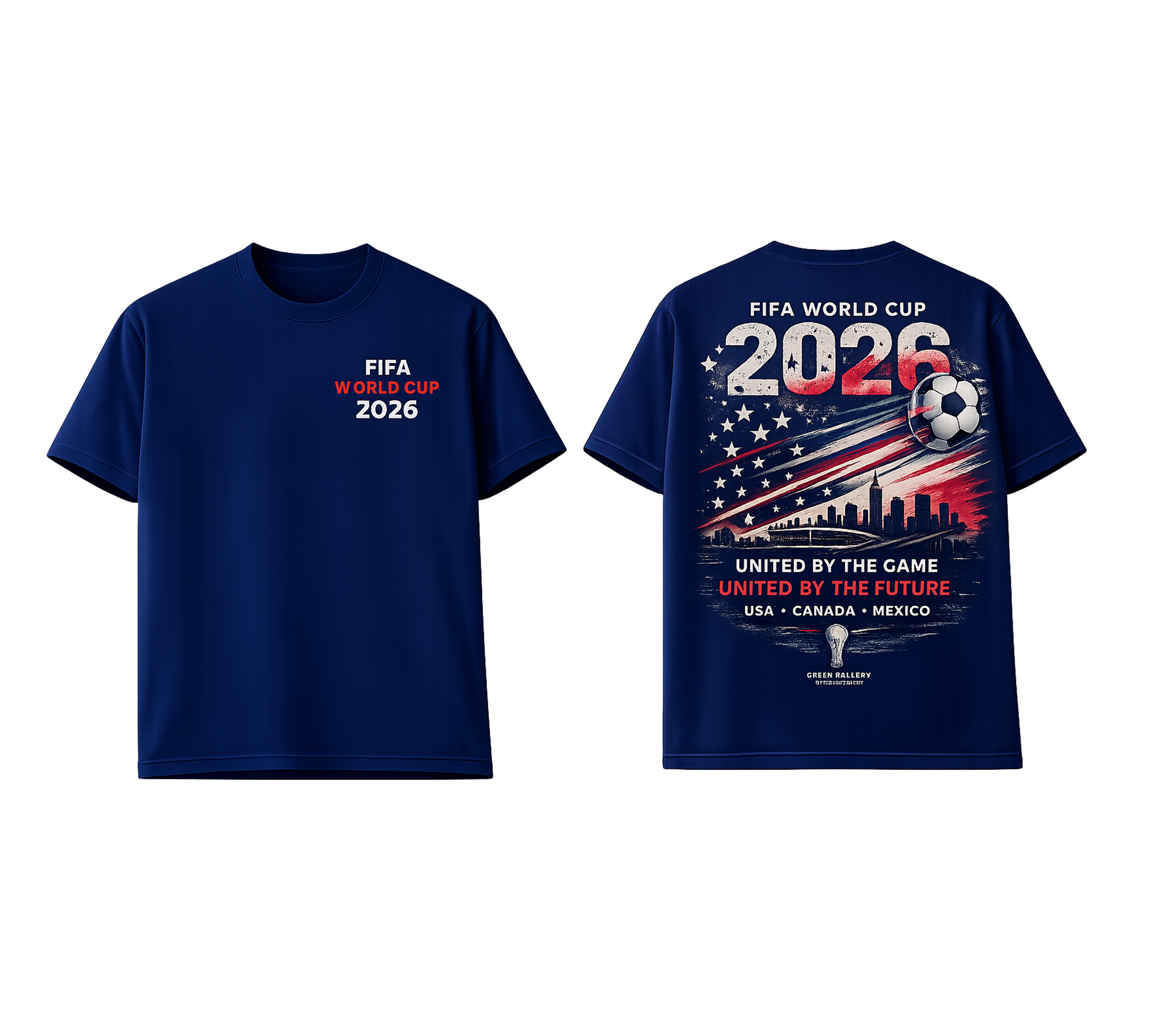 WORLD CUP 2026 TEE - NAVY EDITION